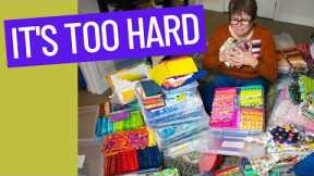 🧹😜🪄WHY IS DECLUTTERING YOUR SEWING SPACE SO HARD??