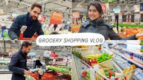 Come grocery shop with me |Grocery shopping vlog | france grocery shopping #groceryvlog #mrsbasra