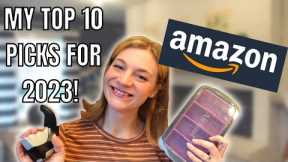 MY TOP TEN AMAZON FINDS FOR 2023! MY FAVORITE DEALS ON AMAZON PRODUCTS THIS YEAR!
