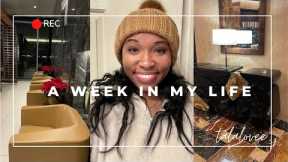 A WEEK IN MY LIFE | last minute xmas shopping + avatar in 4d + wrapping presents  | talalovee ♡