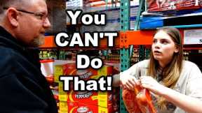 You CAN'T Do That! | Large Family Grocery Shopping! | Costco!