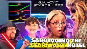 We Slept in Outer Space & Betrayed the Space People! (FV Family Star Wars' Hotel Galactic Review)