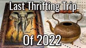 My Last Goodwill Thrifting Trip & Haul for 2022-Thrift Shopping for my Home/Intentional Thrifting