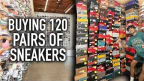 Buying Over 100 Pairs Of Shoes At A Sneaker Store