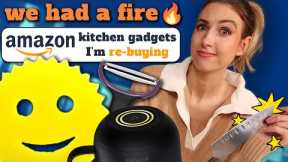 The 15 AMAZON MUST-HAVE KITCHEN GADGETS I'm ACTUALLY buying post-fire