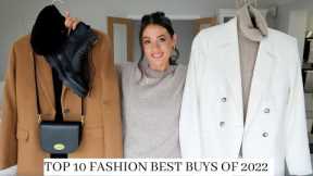 TOP 10 FASHION BEST BUYS OF 2022 | SHOES CLOTHES & BAGS