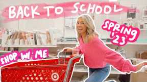 SCHOOL SUPPLY SHOPPING VLOG 2023! SPRING SEMESTER EDITION: Target and Walmart!