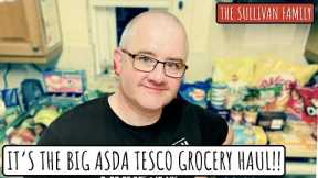 IT'S THE BIG WEEKLY TESCO ASDA GROCERY HAUL!! | FOOD SHOPPING FOR 14 | The Sullivan Family