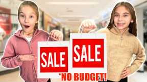 JANUARY SALES *no budget SHOPPING challenge!!