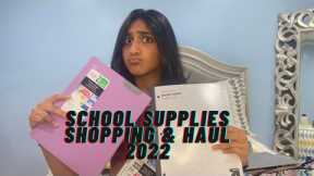 School Supplies Shopping Vlog & Haul 10th Grade- 2022