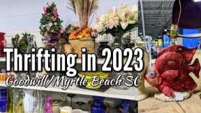Relaxing Thrift with Me & Haul | Goodwill Shopping at Myrtle Beach SC |Thrifting in 2023