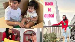 Back to Dubai || Dua's half birthday || Family time || My Birthday Gift || Anam Mirza