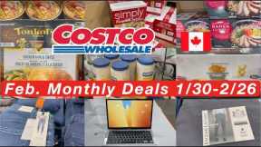 FEBRUARY  MONTHLY  DEALS  1/30 - 2/26 I COSTCO  CANADA SHOPPING
