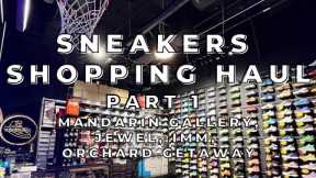 SNEAKERS SHOPPING HAUL SINGAPORE