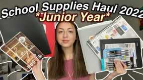 School Supplies Haul 2022 + Shop With Me For Junior Year Of High School