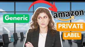 How to sell private label products on Amazon FBA | Brands on Amazon versus Generic products