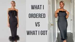 WHAT I ORDERED vs. WHAT I GOT! The down side of online shopping