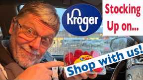 You won't believe what we stock up on this week at KROGER! SHOP WITH US!