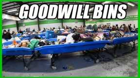 GOODWILL BINS OUTLET - LIVE Thrift Store Finds & Haul!