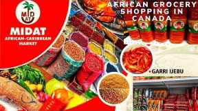 African Grocery Shopping In Ontario Canada || Nigerian Grocery Shopping