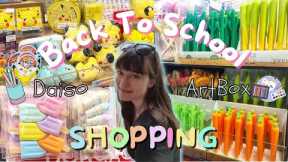 [ENG/KR] BACK TO SCHOOL Shopping in Korea | School Supplies & Stationary 2022 | Daiso & Artbox Haul