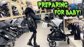 PREPARING FOR BABY!!! Stroller Shopping, Nursery Planning, etc...