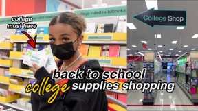 Back to School Supplies Shopping + Haul 2021 | college edition | LexiVee