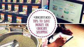Tips and Tricks to Save Money On Grocery Shopping | Grocery Shopping Life Hacks | Saloni Srivastava
