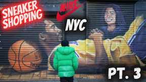 SNEAKER SHOPPING IN NYC TIMES SQUARE, BROOKLYN BARCLAYS CENTER & MORE PT  3 THE WRAP UP!!