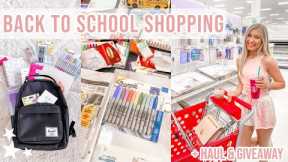 SCHOOL SUPPLIES SHOPPING 2021 + HAUL/GIVEAWAY! | College Edition | The University of Alabama