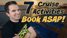 7 Disney Cruise Activities to book ASAP before a Disney Cruise! (They sell out)