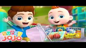 🔴 LIVE | Baby Loves Shopping | Super JoJo the Best Nursery Rhymes & Kids Songs