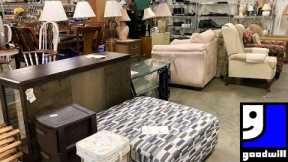GOODWILL SHOP WITH ME FURNITURE ARMCHAIRS DINING TABLES KITCHENWARE SHOPPING STORE WALK THROUGH