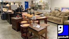GOODWILL SHOP WITH ME SOFAS ARMCHAIRS TABLES KITCHENWARE FURNITURE SHOPPING STORE WALK THROUGH