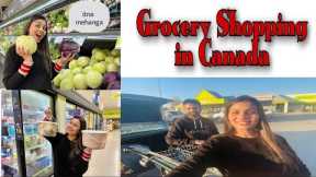 Grocery Shopping in Canada || T-NAV ||