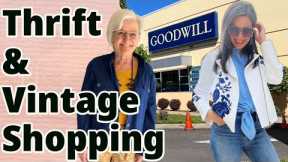 Home Decor Shopping - Thrift With Me - Goodwill and Vintage Haul -  #youtube #homedecor