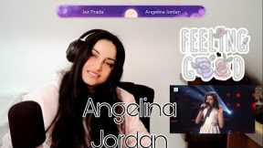 Music student reacts to @AngelinaJordanOfficial  Feeling good