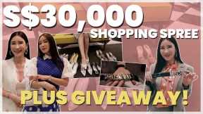 MY S$30,000 SHOPPING SPREE (PLUS A GIVEAWAY!) | JAMIE CHUA