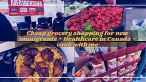 Cheap Costco grocery shopping in Canada | Is FREE HEALTHCARE WORTH IT? | Cook and Chitchat with me