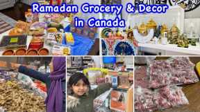 Ramadan Grocery Shopping and Decor | Kya Kya buy Kia ? Ramadan 2023 vlog @humakhanvlogs