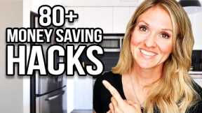 80 HACKS TO SAVE MONEY | FRUGAL LIVING TIPS WITH FRUGAL FIT MOM
