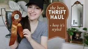 Goodwill Haul | Thrifting My Home Decor | Thrift Haul Styling | Thrifting For Profit 2023