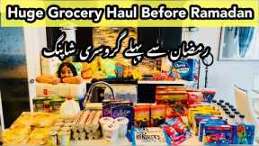 Huge Grocery Haul before Ramadan-Ramadan shopping-Ramadan preparations in  Canada-Pakistani family