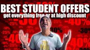 Get Everything FREE as a Student || Best Discounts & Offers for STUDENTS & PARENTS || Paisa Waisa