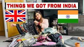 Things We Got From INDIA | Shopping Haul And Amazing GIFTS | INDIA to UK Shopping IDEAS