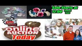 Live 4hr Auction Stones, Paperweights, Trinkets, Geodes, Jewelry and more --Online Re-seller