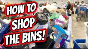 How To Shop The Bins | Tips for Shopping at The Goodwill Outlet | Thrift for Profit | Reselling