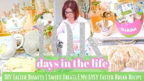 🌸Days In The Life |  🐰 DIY Easter Baskets | Sweet Treats | EASY Family Recipe Italian Easter Bread!