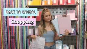 Back To School Supply Shopping