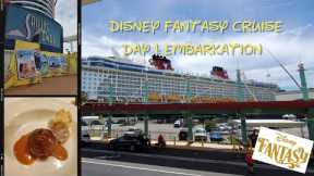Disney Fantasy Cruise! Embarkation Day
